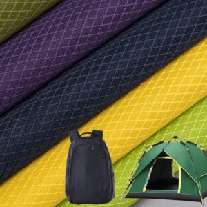 Polyester Tie Dye Diamond Lattice Oxford Fabric Tent Shoe Material