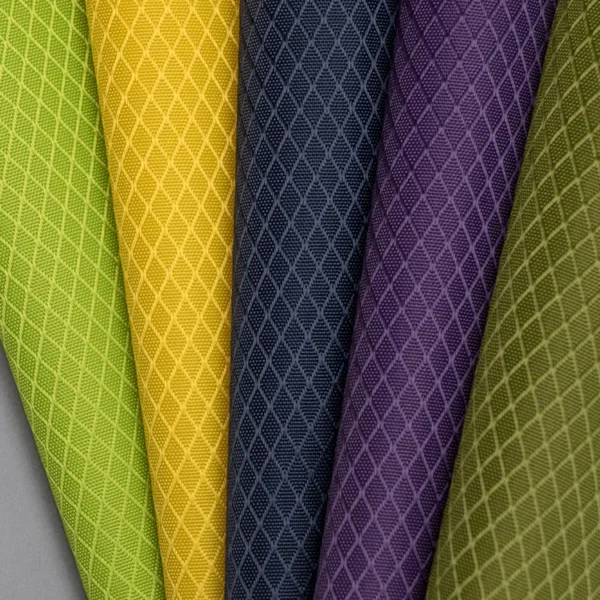 Polyester Tie Dye Diamond Lattice Oxford Fabric Tent Shoe Material - Image 4