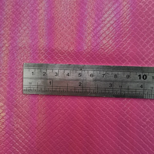 Colorful Snakeskin PU Leather Fabric - Image 4